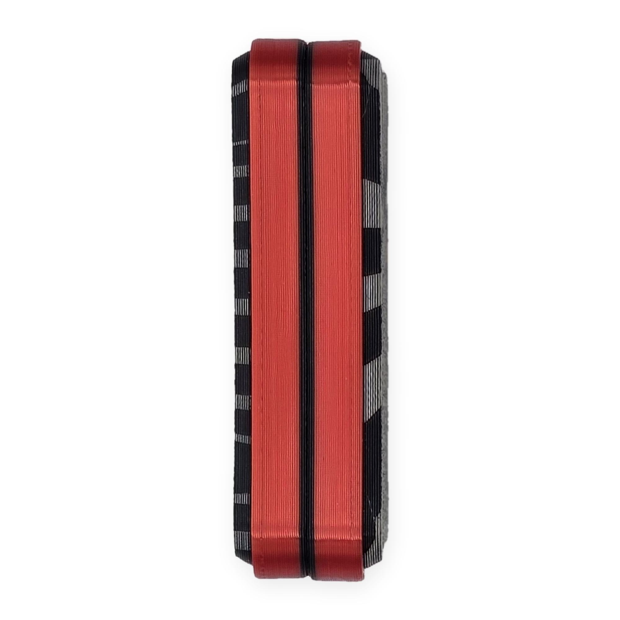 Vortex Slider, side edge Metallic Red Silk